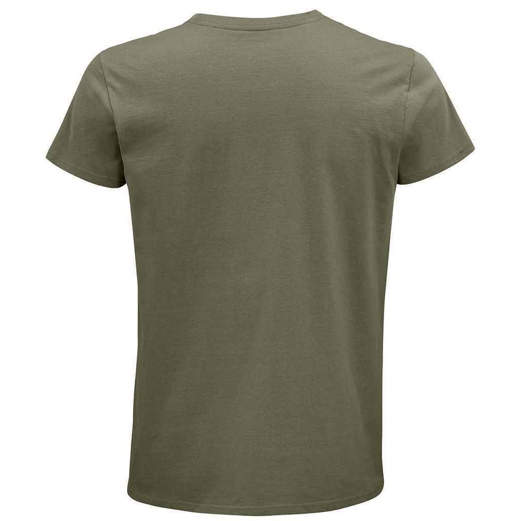 Minimalistisches Bio-Baumwoll-T-Shirt mit Rundhals