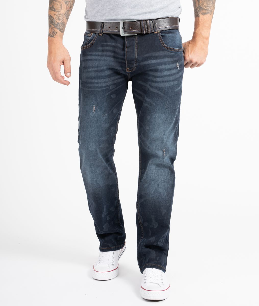 Slim Fit Stretch Jeans aus Denim