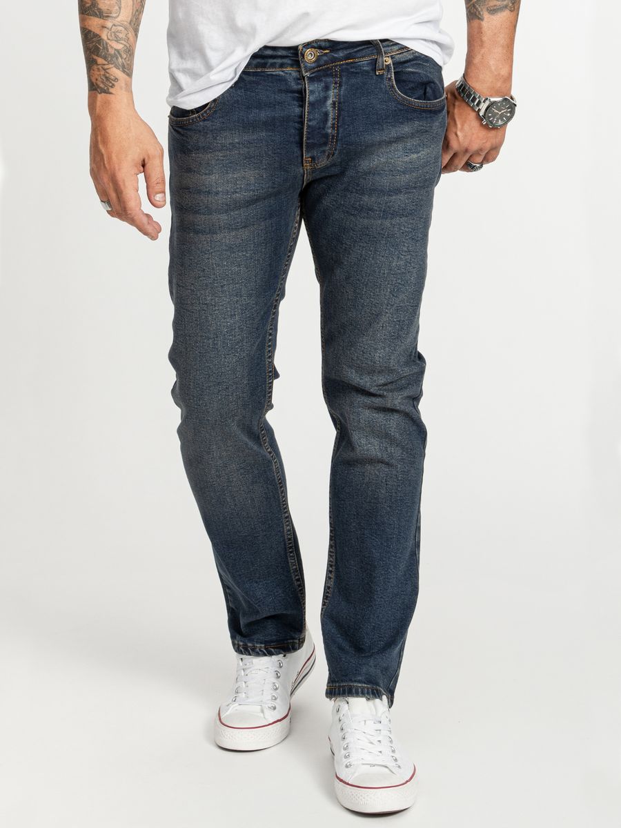 Slim Fit Stretch Jeans aus Denim