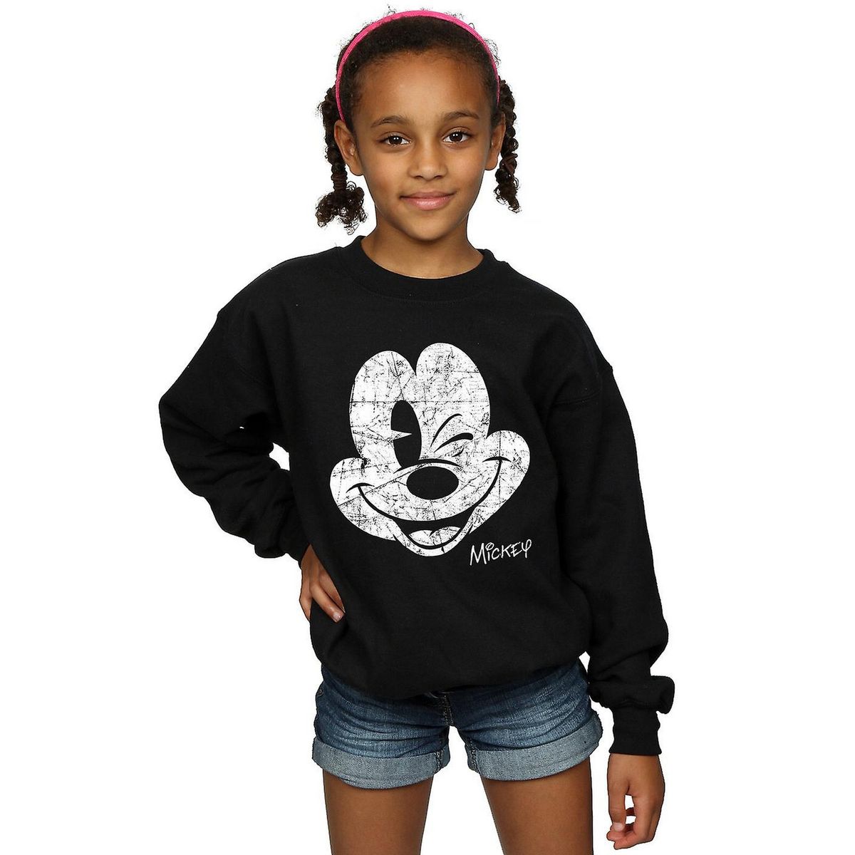 Minnie Maus Grafik Sweatshirt