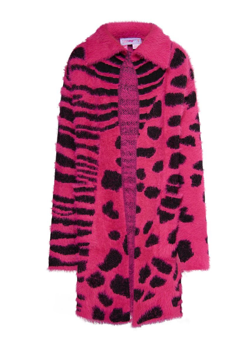 Mymo Strickcardigan Mädchen Rosa
