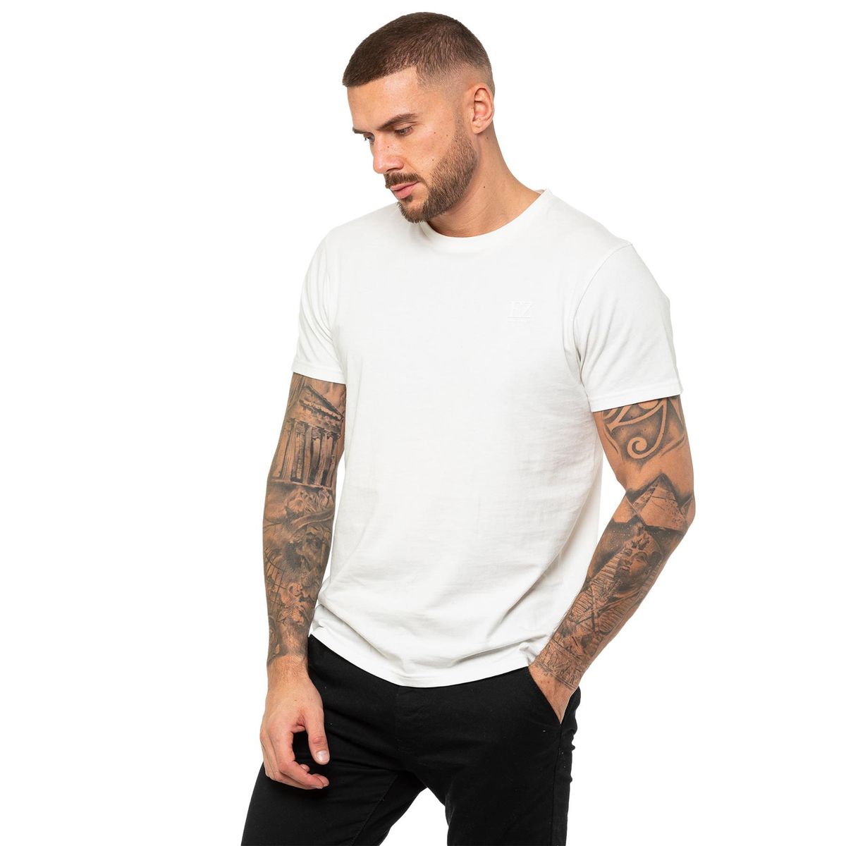 Regular-Fit T-Shirt mit Logostickerei