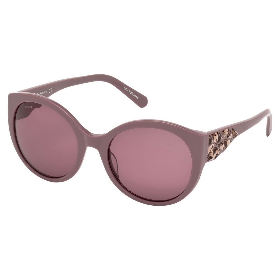 Elegante Cat-Eye Sonnenbrille mit Kristalldetail