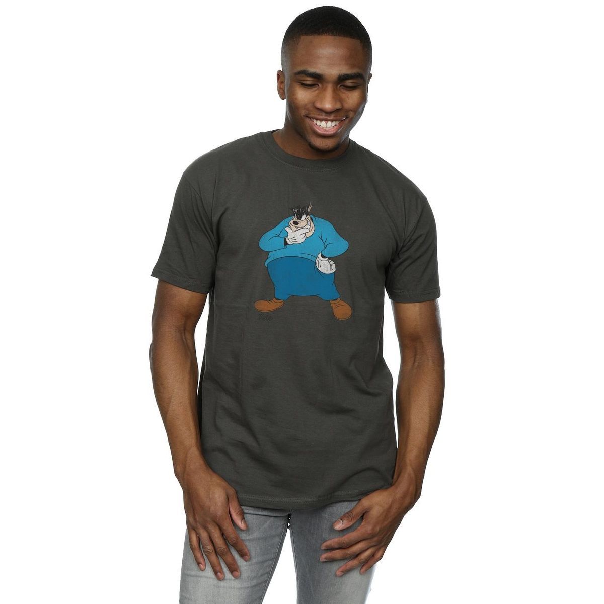 Disney - "Classic Pete" T-Shirt für Herren (Hellgrau)