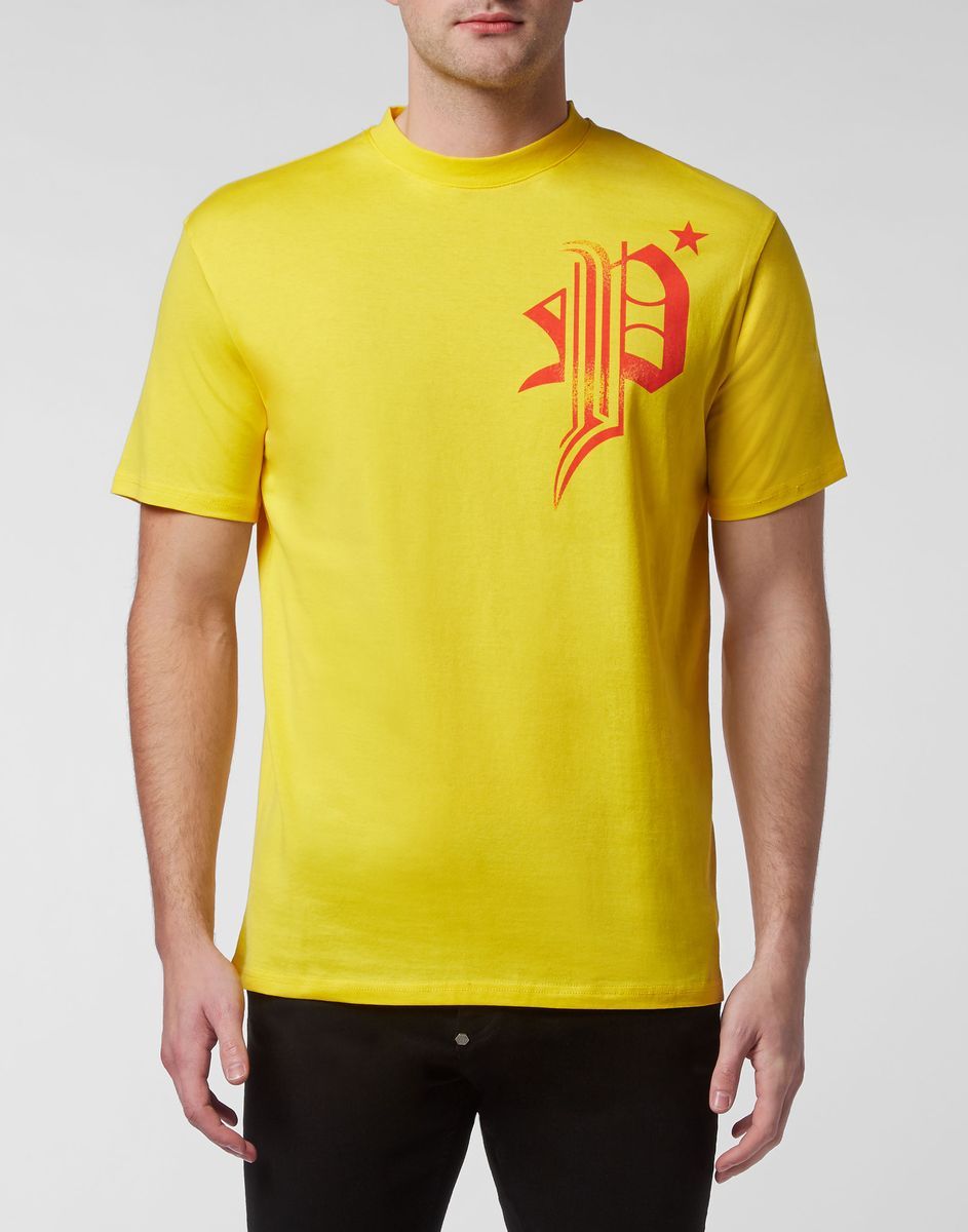 T-Shirt aus Baumwolljersey mit Grafikprint