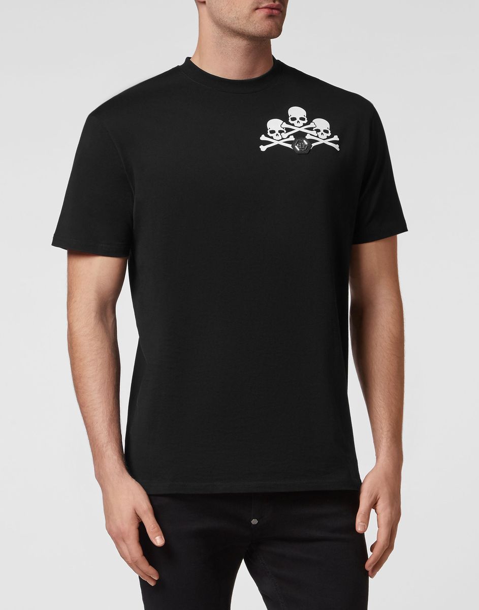 T-Shirt aus Baumwolljersey mit Grafikprint