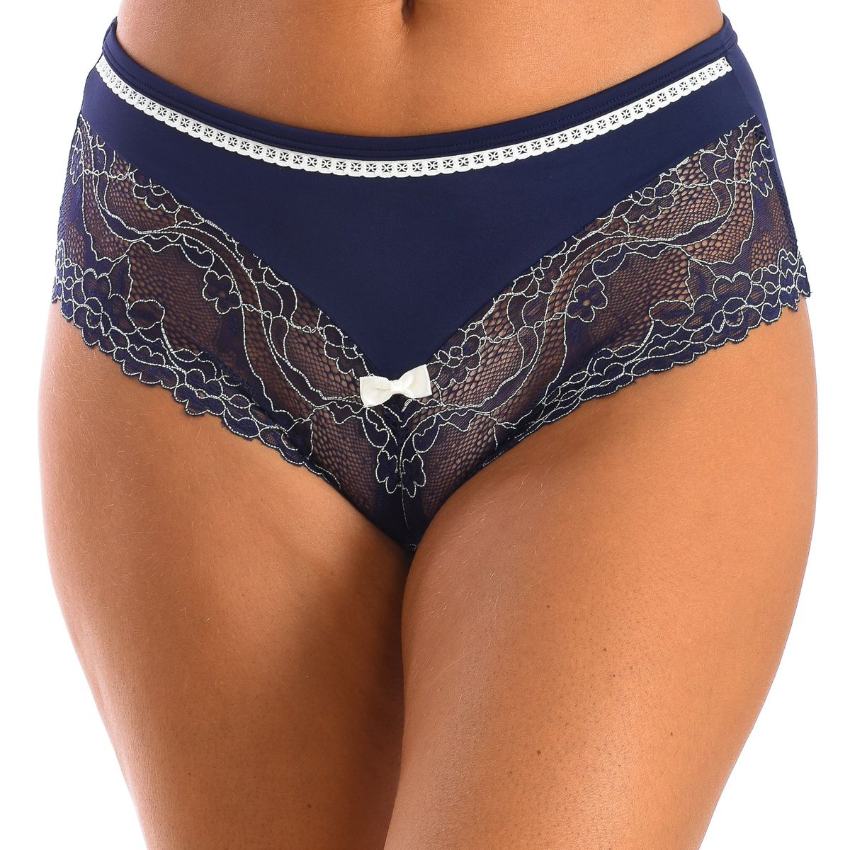 Culotte-Höschen mit Spitzendetail