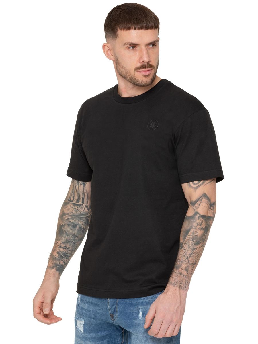 Oversized T-Shirt mit Rundhalsausschnitt