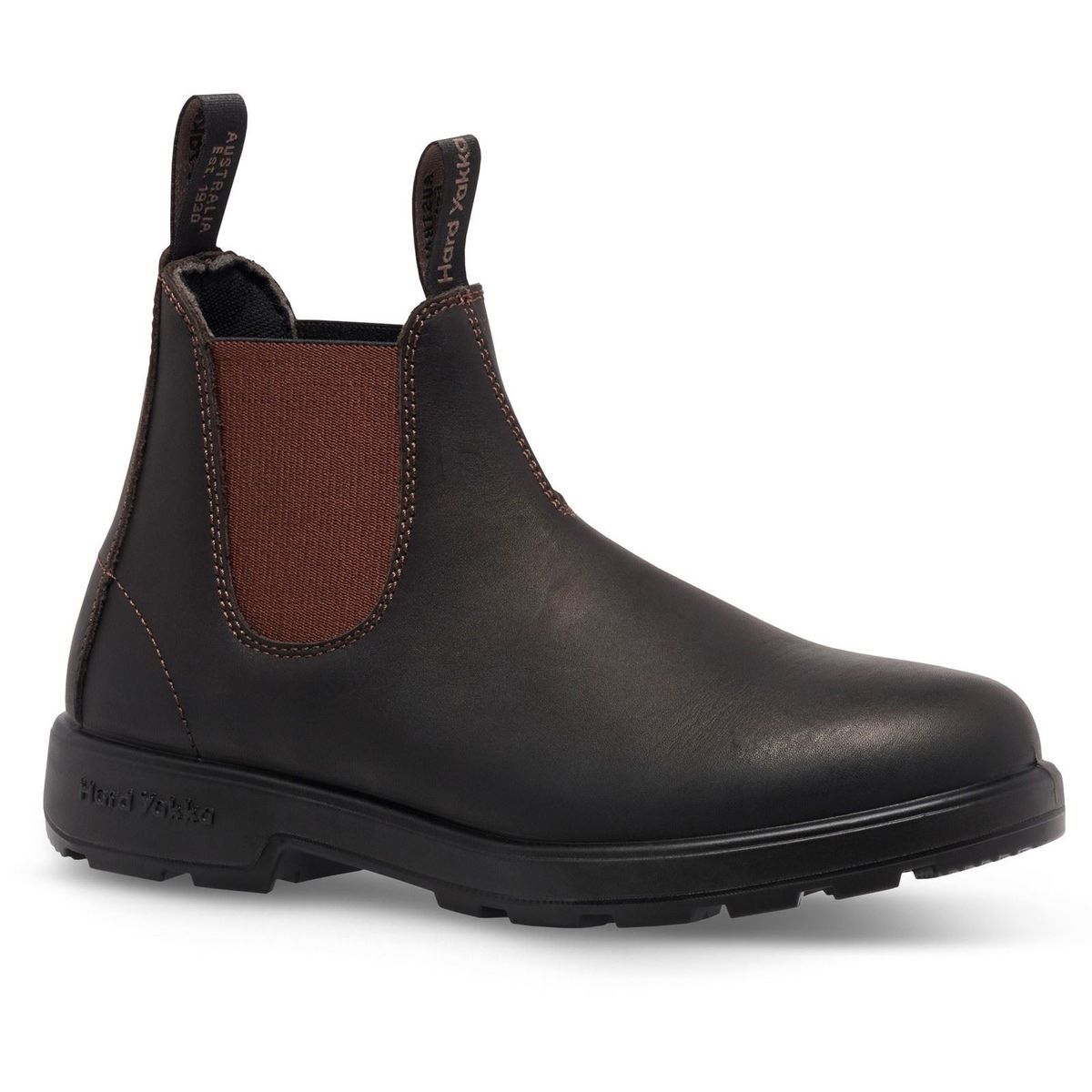 Harte Yakka Brunswick Waxy Leder Herren Braun Waxy Stiefel