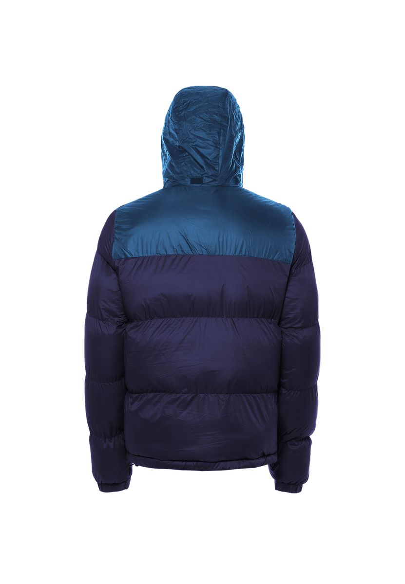 Wattierte Steppjacke in Bicolor-Optik