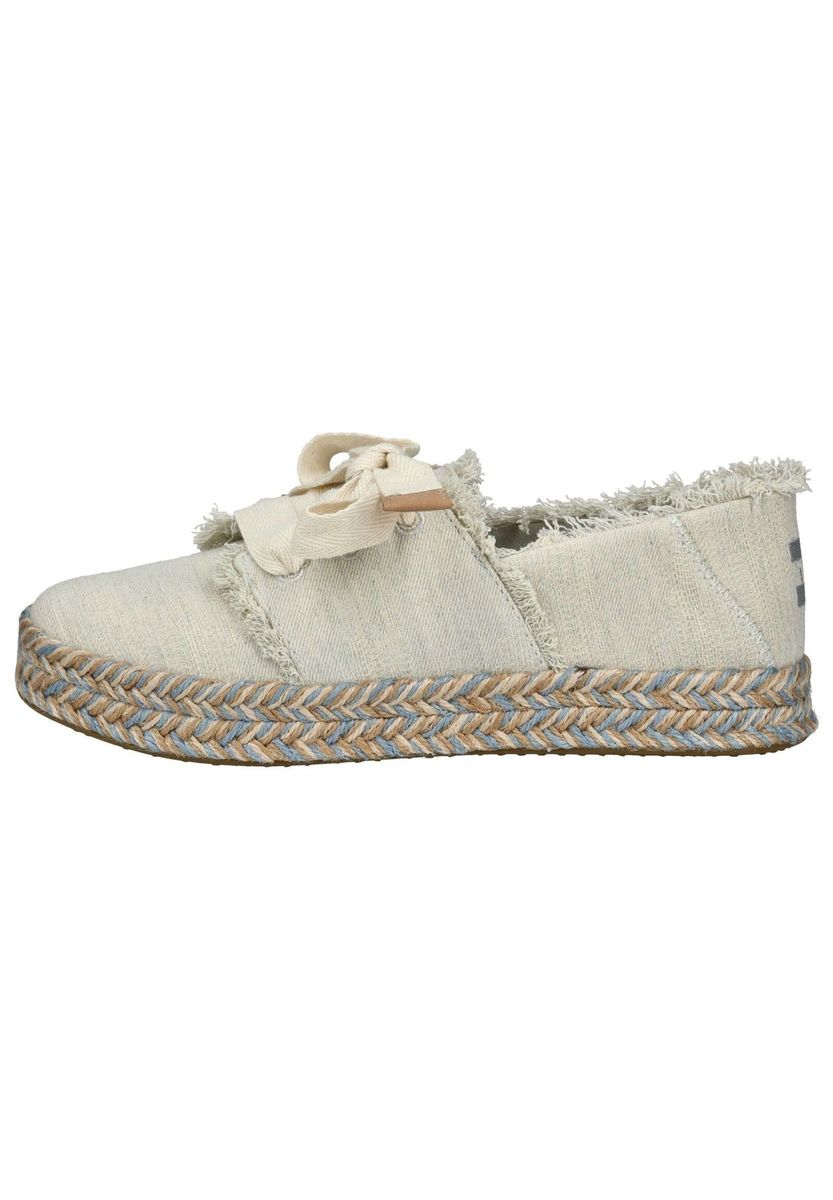 TOMS Espadrilles "Carolina Lace Up", vegan, für Damen, weiß, 38