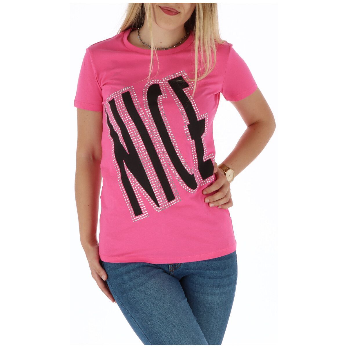 T-Shirt mit Grafikprint und kurzen Ärmeln
