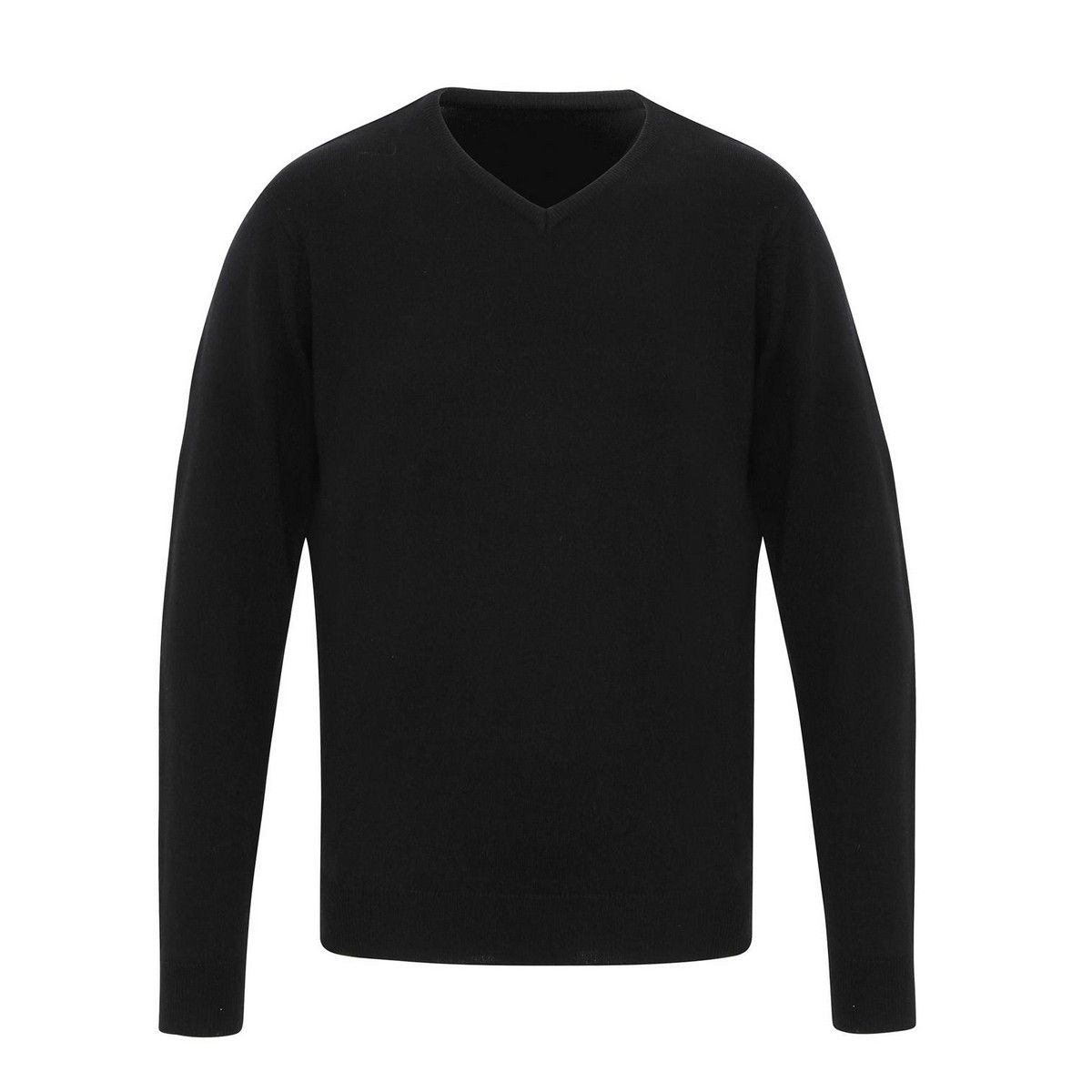 Premier - "Essential" Sweatshirt V-Ausschnitt für Herren (Schwarz)