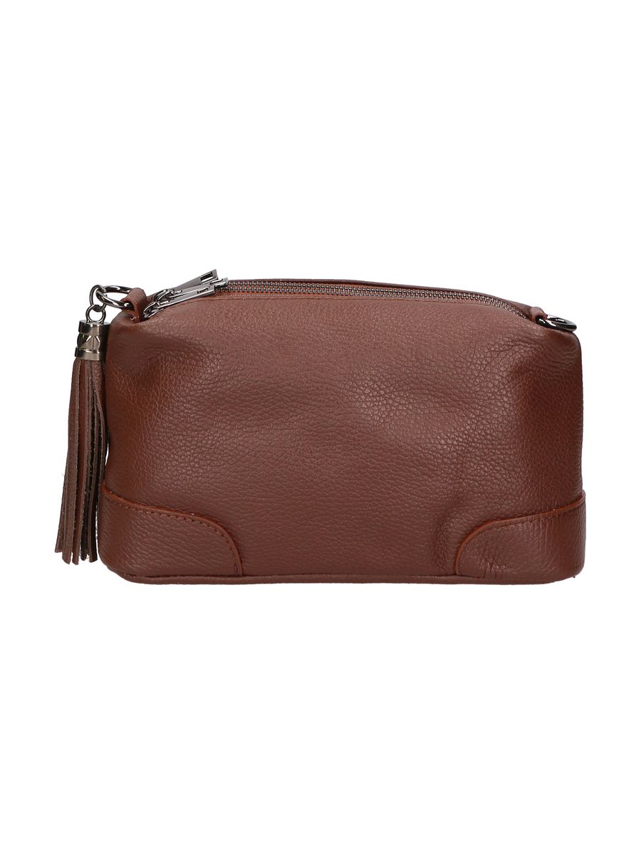 Leder Umhängetasche mit Quaste