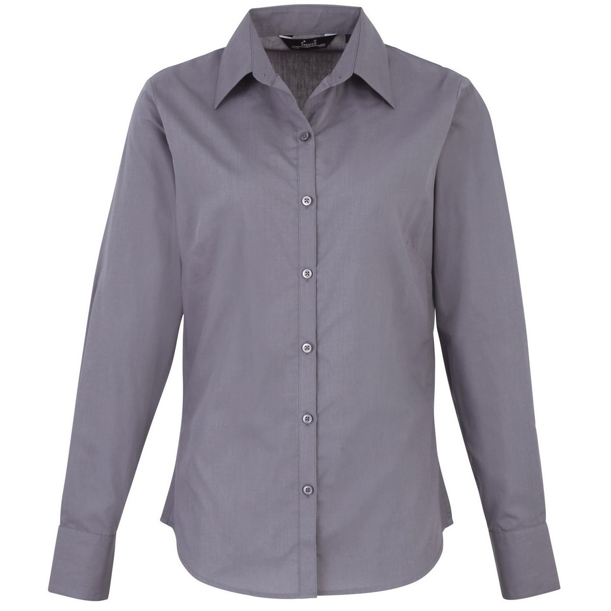 Klassisches, langärmeliges Button-Down-Hemd