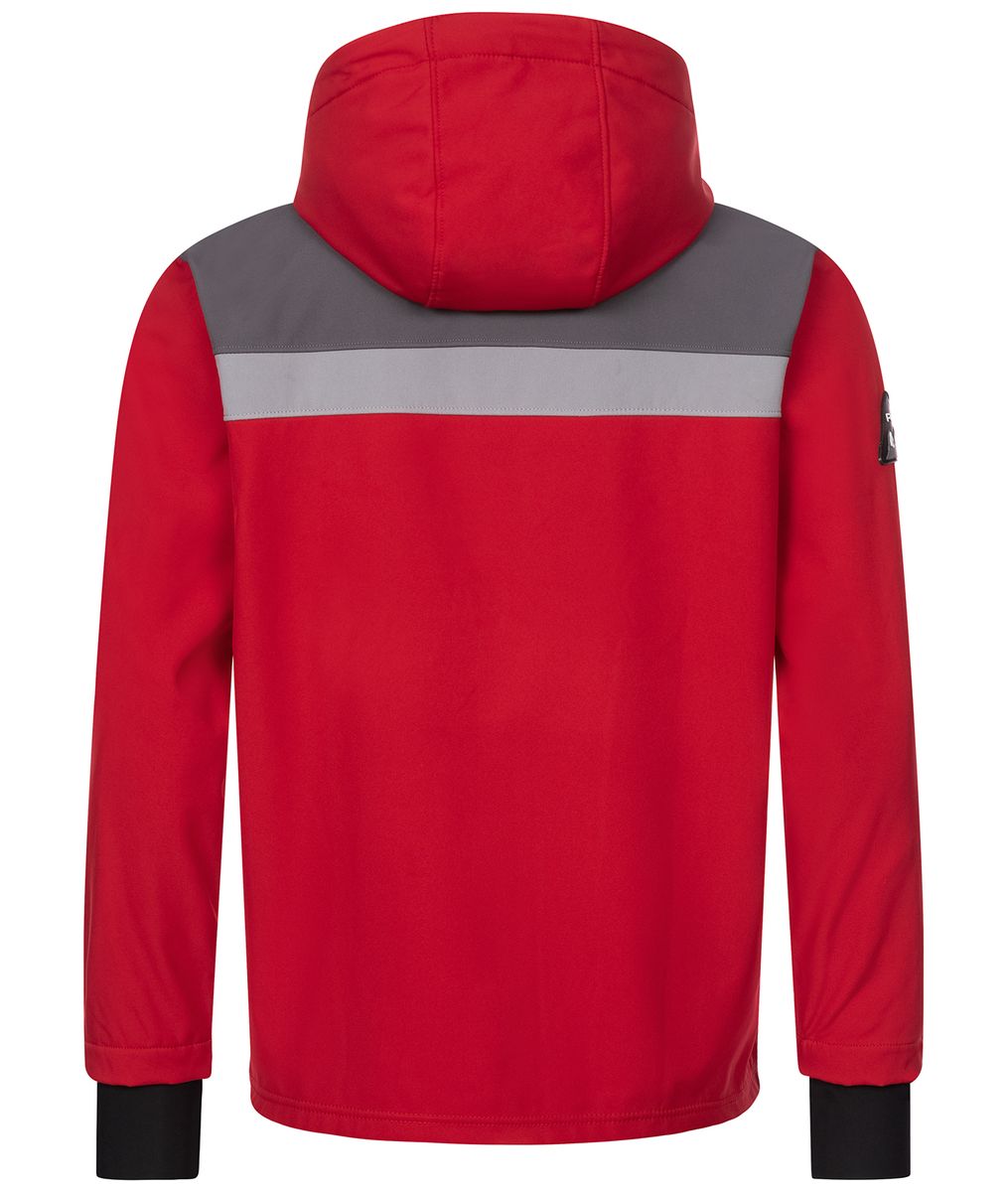 Sportliche Softshell-Outdoorjacke mit Kapuze