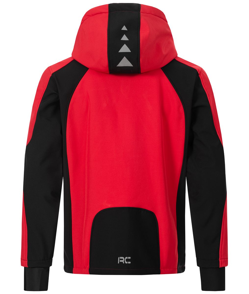Sportliche Softshell-Outdoorjacke mit Kapuze