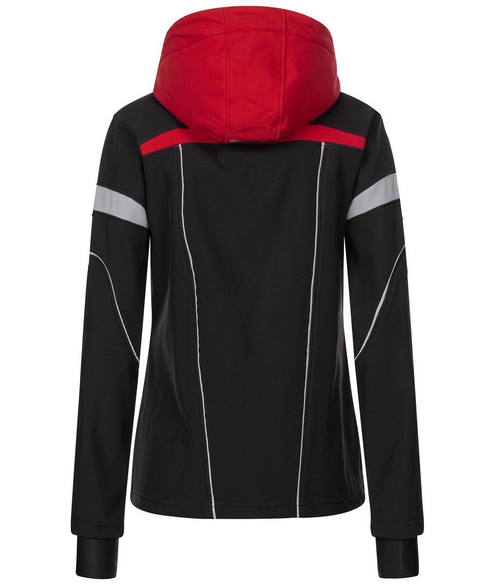 Sportliche Softshell-Outdoorjacke mit Kapuze