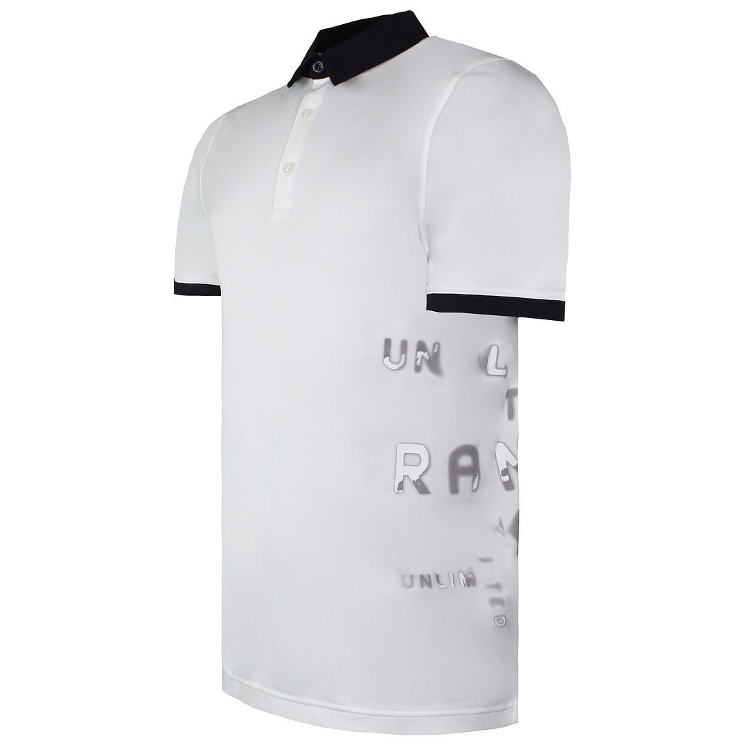 Performance-Golfpolo mit Grafik-Print