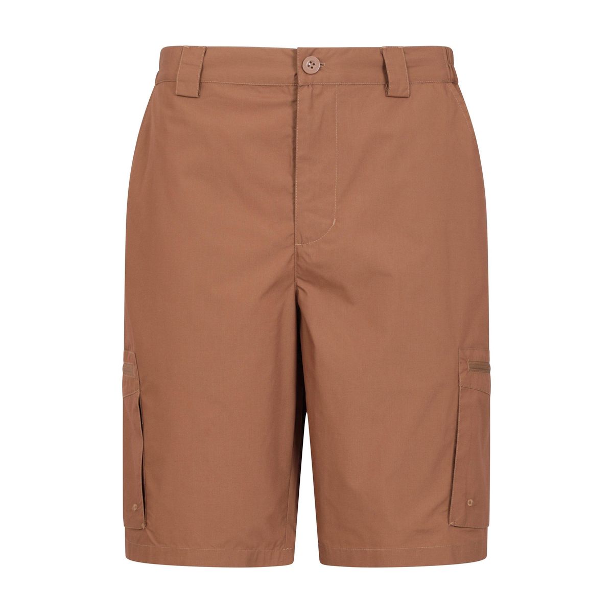 Leichte Herren-Cargoshorts lässig braun