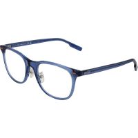 Blaue Rechteckige Vollrandbrille