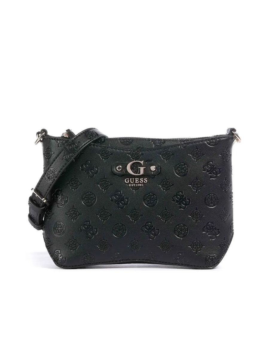 Umhängetasche mit geprägtem Monogramm für jeden Tag