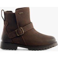 Hush Puppies Wakely Damenstiefel aus braunem Leder
