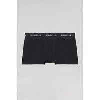 Schwarze Boxershorts aus Baumwollmischung