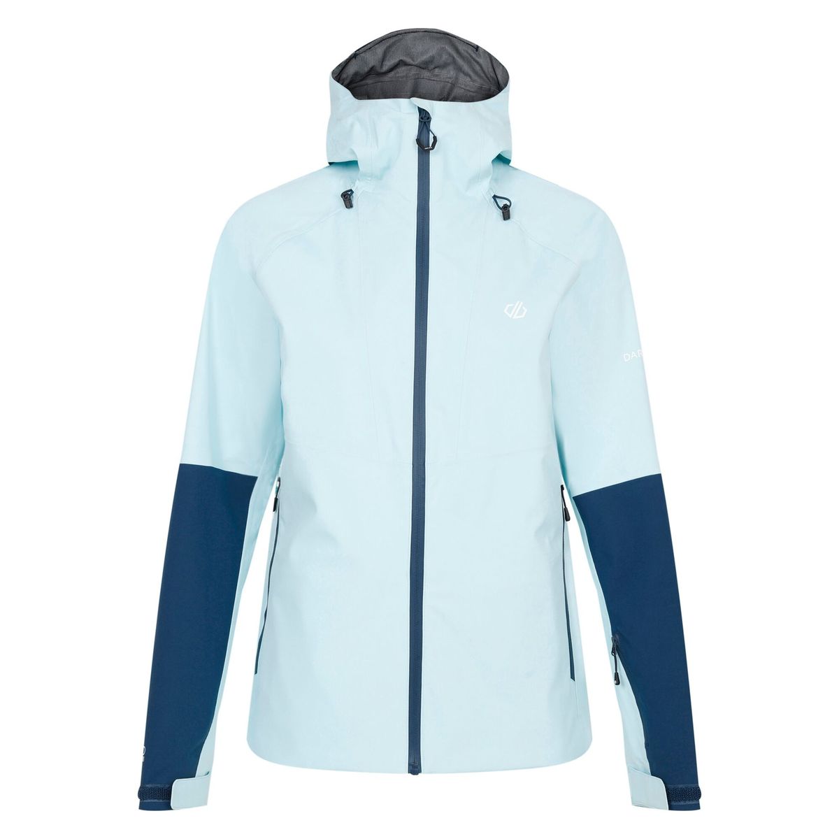 Wasserdichte Damenjacke mit Kapuze