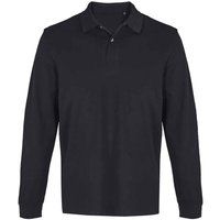 Klassisches Langarm-Poloshirt