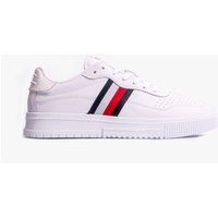 Leder-Low-Top-Fashion-Sneaker