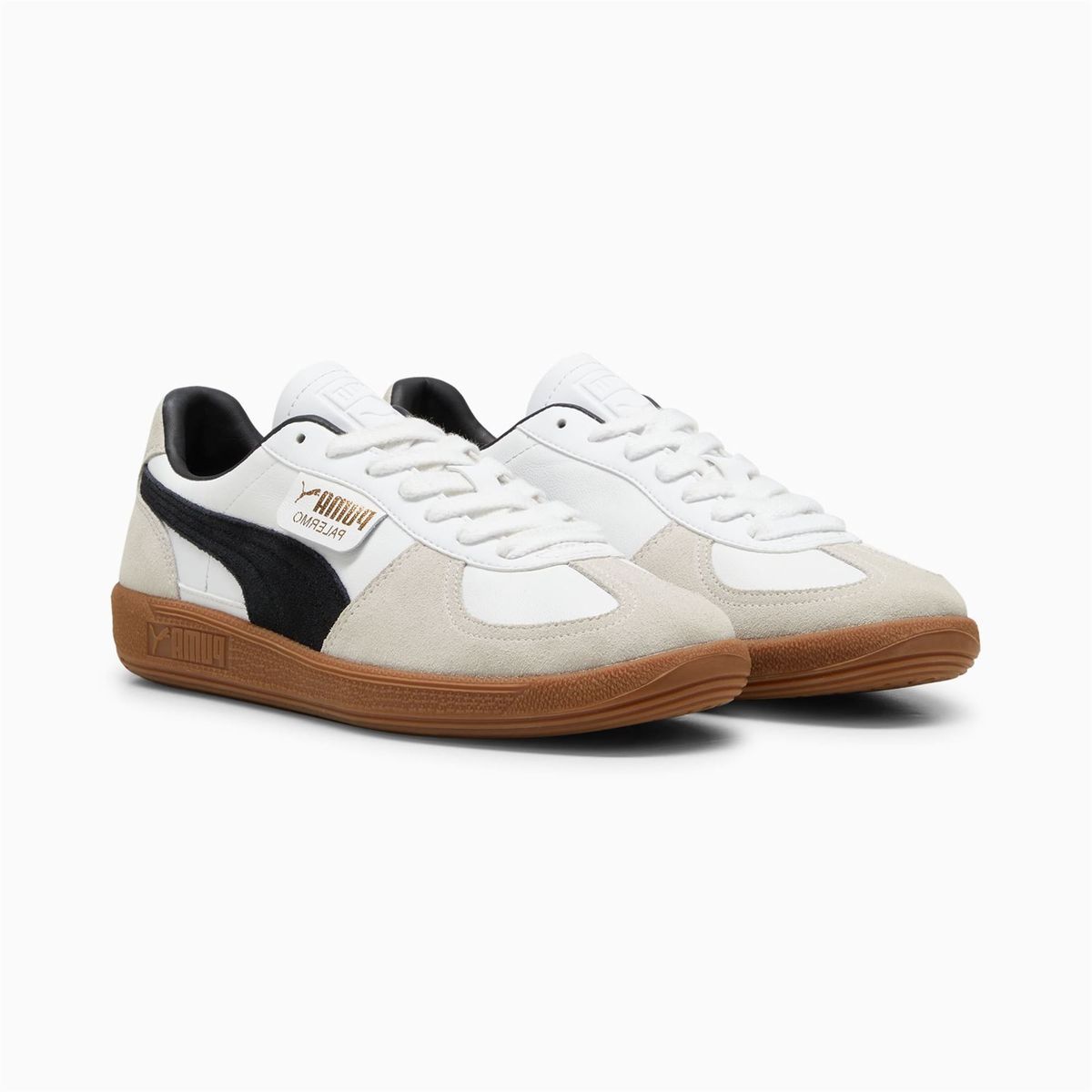 Palermo Leder-Sneaker mit Gummisohle