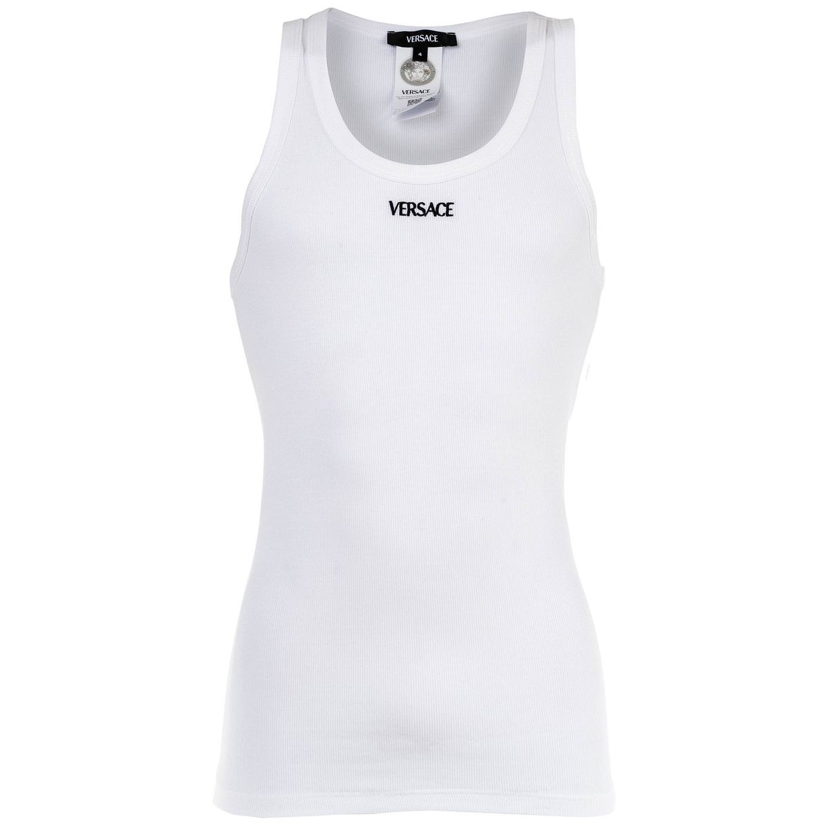 Geripptes Tanktop mit Logo