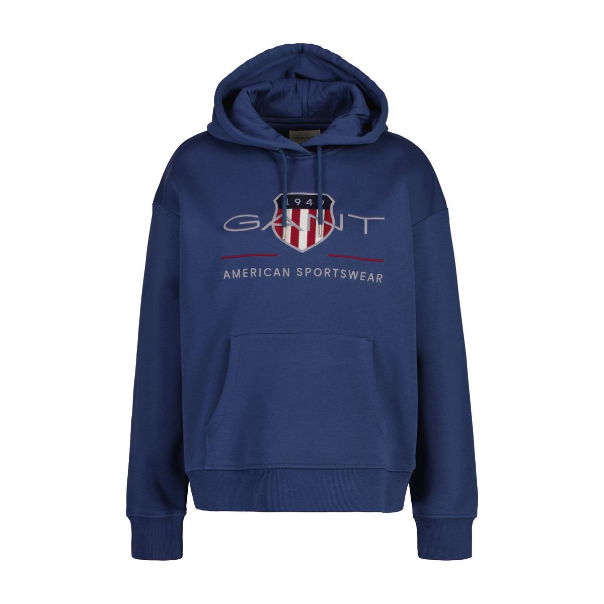 Archivschild Baumwoll-Hoodie Sweatshirt