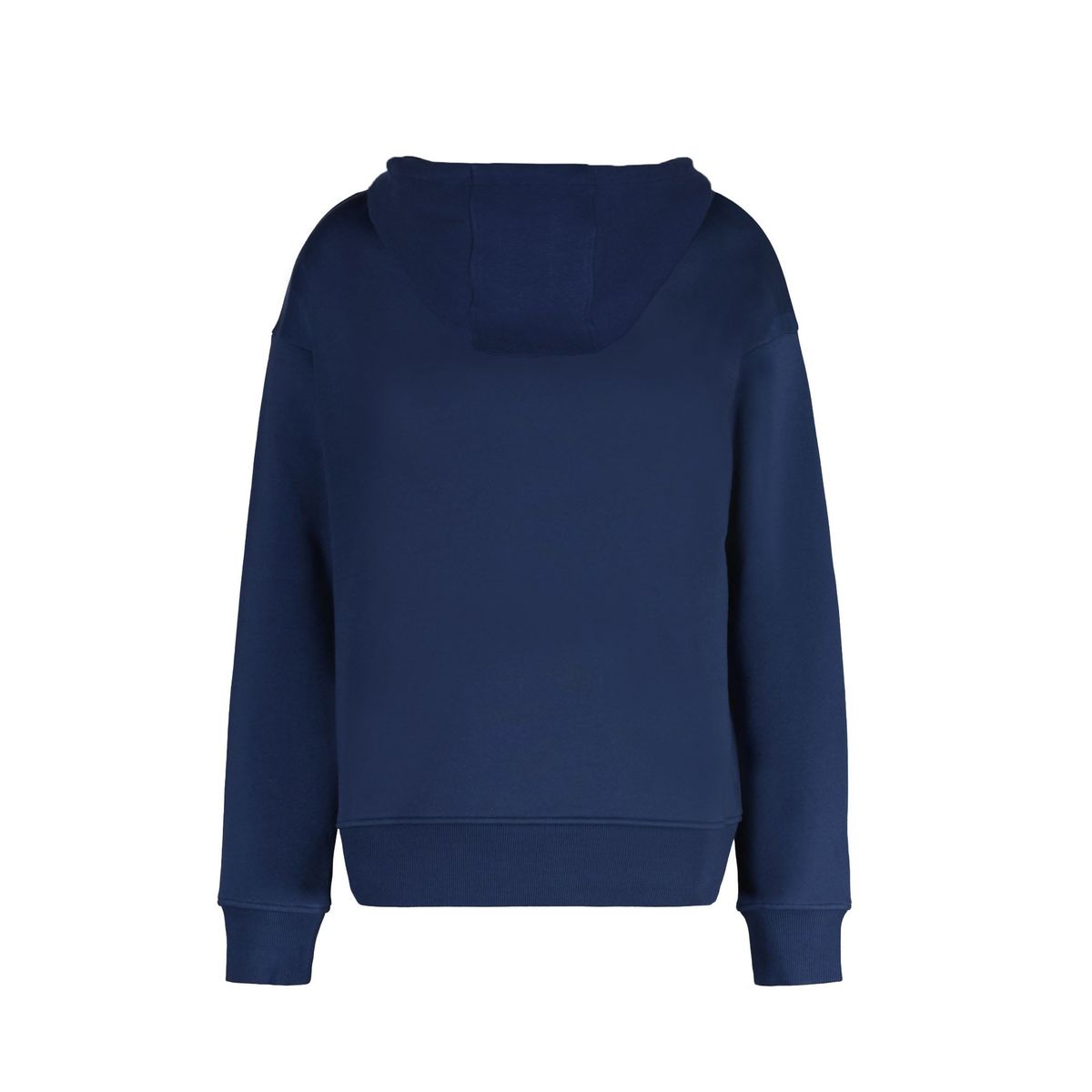 Klassischer Kapuzenpullover mit Wappen-Stickerei