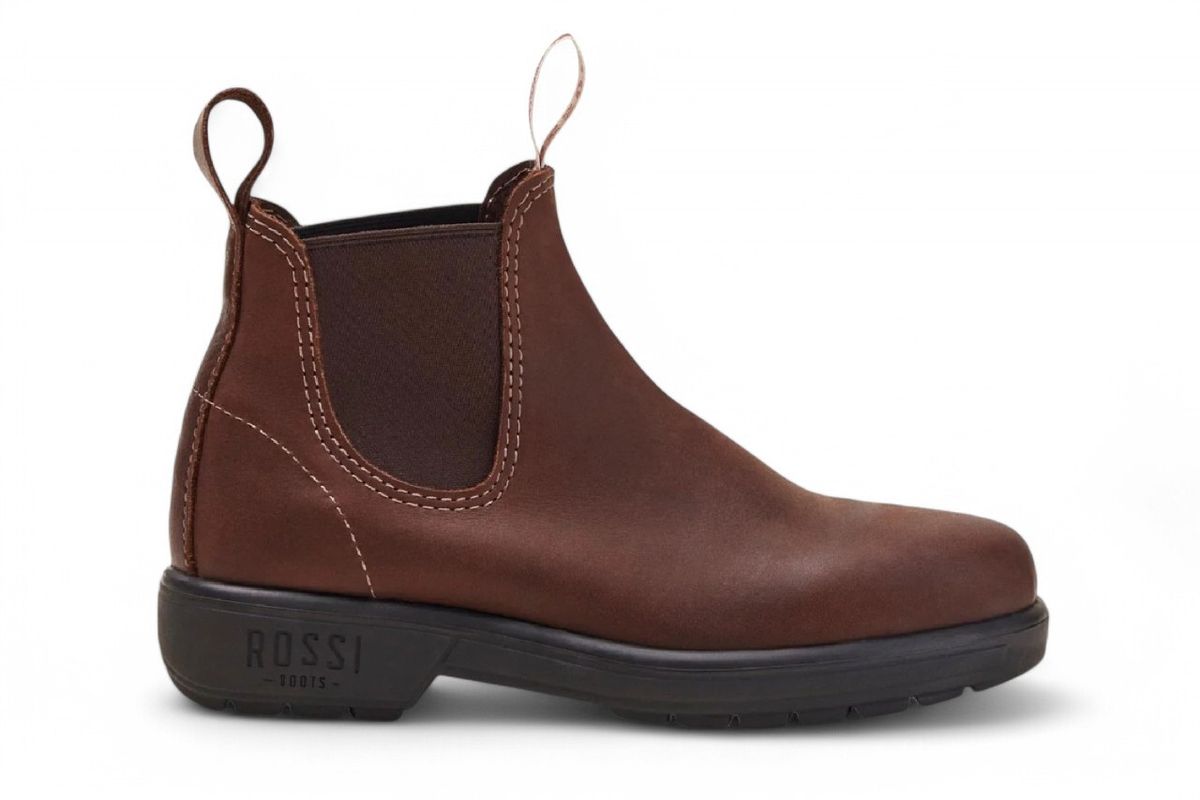 Strapazierfähige Chelsea Arbeitsstiefel aus Leder