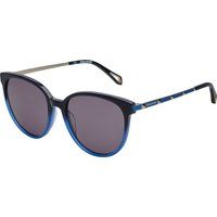 Runde Blaue Acetat Sonnenbrille SZV307