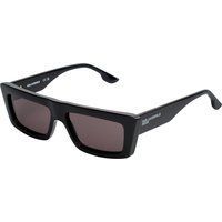 Rechteckige Sonnenbrille mit Logo-Detail
