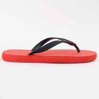 Lässige rote Strand-Zehentrenner