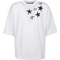 Übergroßes T-Shirt mit Sternenprint