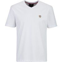 Modernes V-Ausschnitt Freizeit T-Shirt