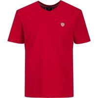 Modernes V-Ausschnitt Freizeit T-Shirt