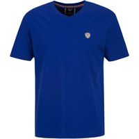 Modernes V-Ausschnitt Freizeit T-Shirt