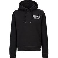 Moderner Kapuzenpullover mit Logo-Print