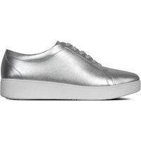 RALLY Damen Leder Sneaker Silber