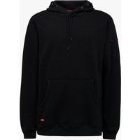 Hard Yakka GEBÜRSTETER FLEECE Herren Sweatshirt Schwarz