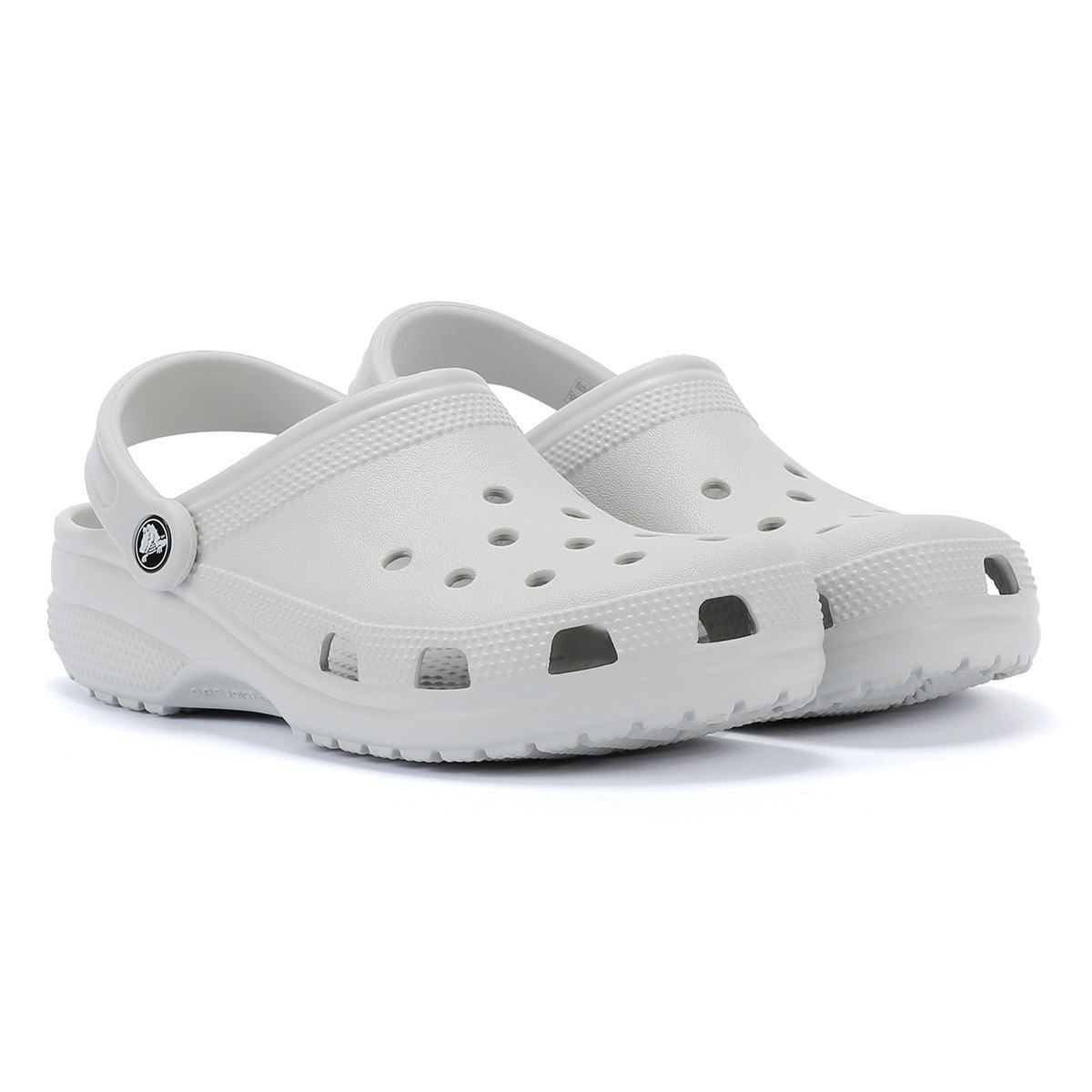 Klassische Slip-On Clogs mit Fersenriemen