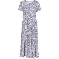 Damen Maxikleid mit Blumendruck