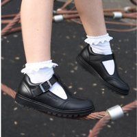 KERRY Mädchen Schulschuhe Schwarz