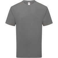 Fruit of the Loom - T-Shirt für Herren/Damen Unisex (Hellgrau)